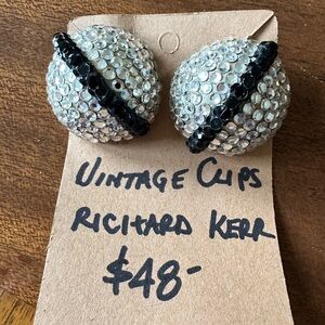 Richard Kerr Clip on earrings